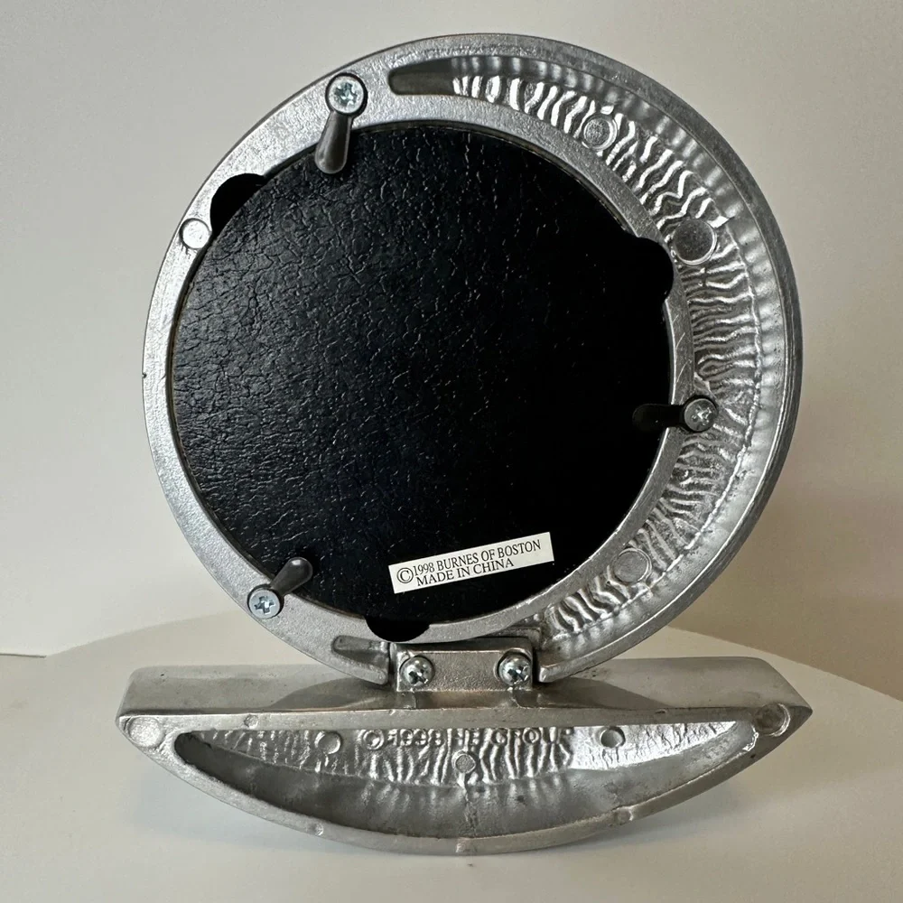 Vintage Silver Moon Sweet Dreams Rocking  Picture Frame by Burnes of Boston